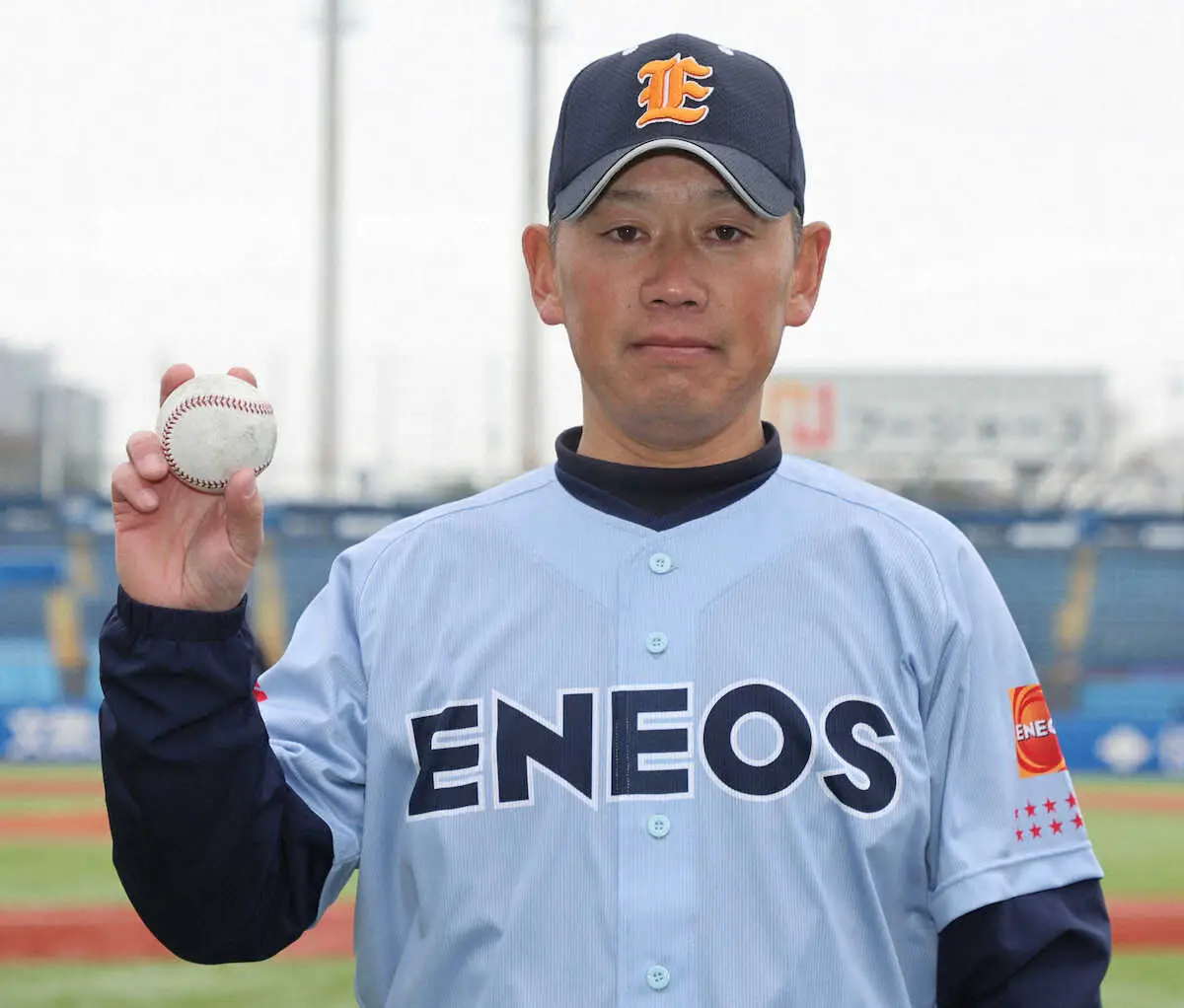 【画像・写真】＜JR西日本・ENEOS＞監督初勝利を挙げたENEOS・宮沢監督　（撮影・村上　大輔）