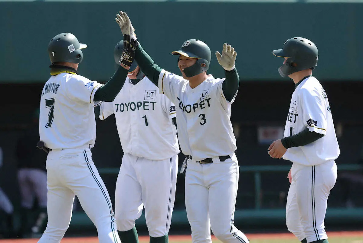【画像・写真】「まさか、まさか…」茨城トヨペットが強豪JR東日本にコールド勝利　野口監督「出来過ぎ」