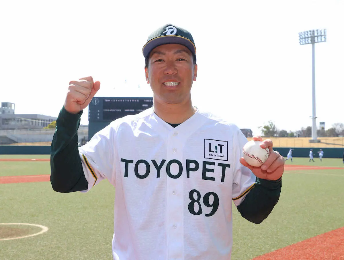 【画像・写真】茨城トヨペット打線爆発金星　野口監督「出来過ぎ」11安打12得点　3打点の比留間も「びっくり」