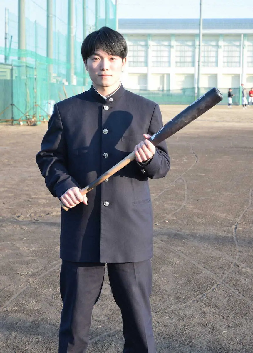 【画像・写真】新潟明訓・長谷川優外野手が東大に現役合格　創部79年目で初快挙 　赤門軍団で「まずはレギュラー」