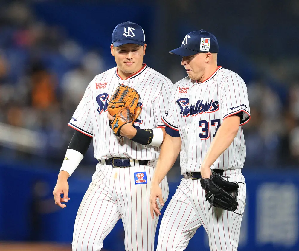 【画像・写真】元燕・マクガフ「あらゆることを話してきた」村上宗隆の米国での成功に太鼓判「もう十分な知識がある」