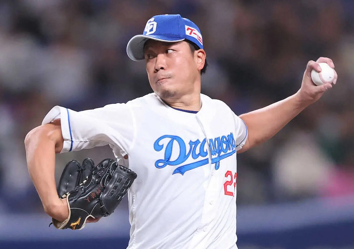 【画像・写真】中日・大野が5回完全　開幕ローテ大前進!　「そこを目指していますし、生き残れるように」