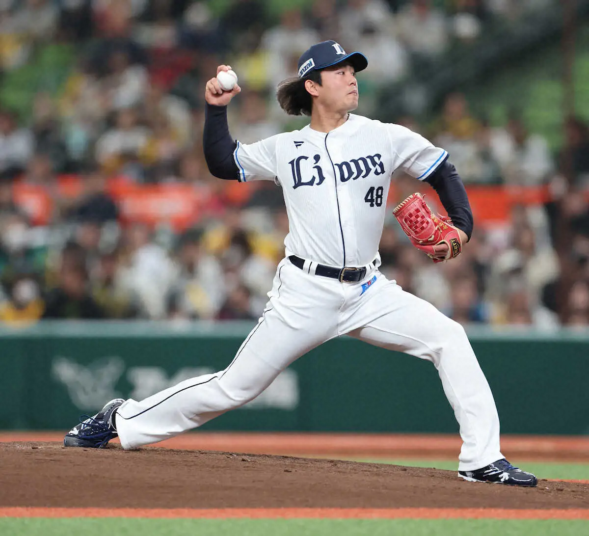 【画像・写真】どう“だまして”いくか…西武開幕投手・今井　二刀流披露　脱力＆全力で4回無失点