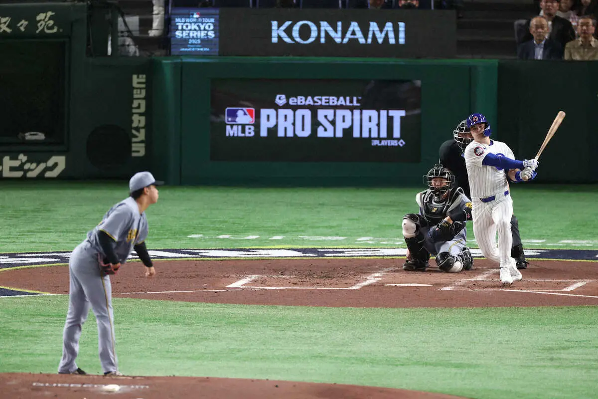 【画像・写真】カブス期待の23歳ショー「ずっとストライクを投げていた」門別との“プロスペクト対決”は2打数無安打