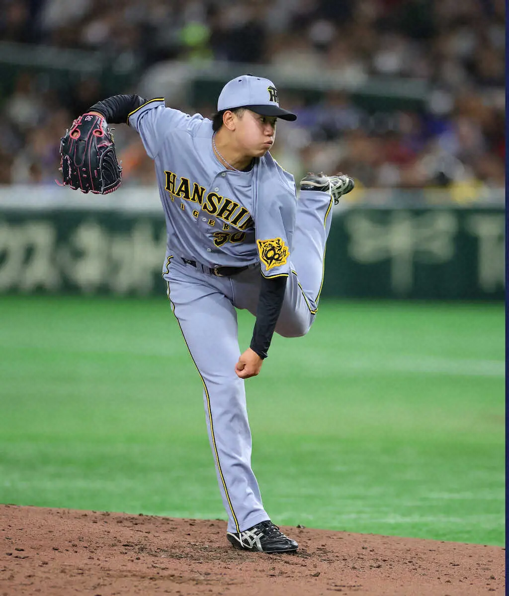 【画像・写真】阪神・門別が5回完全投球でカブス打線を圧倒！プロ未勝利の20歳が強烈アピール