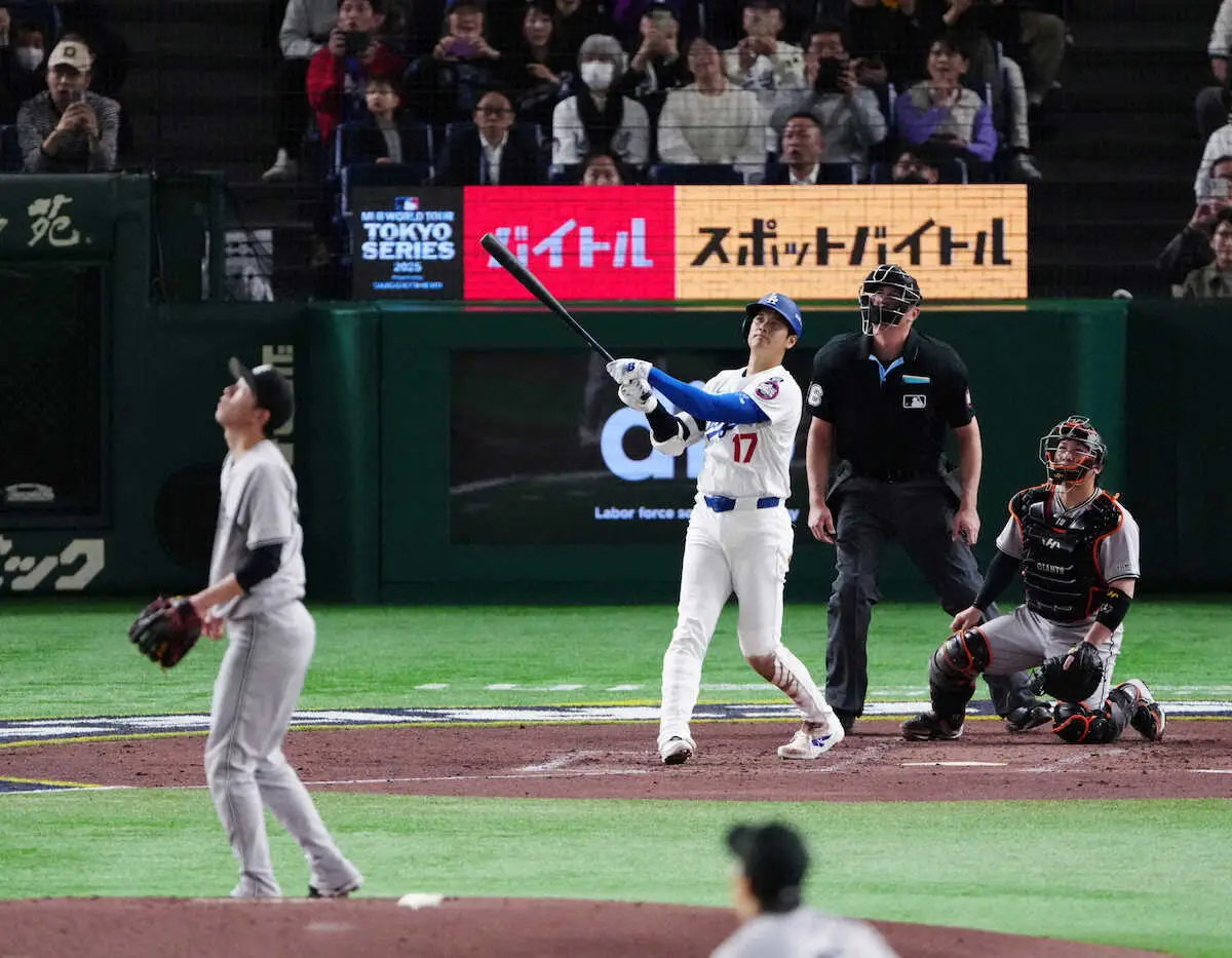 【画像・写真】大谷翔平は「1番・DH」2試合連続“凱旋アーチ”に期待　阪神戦スタメン発表