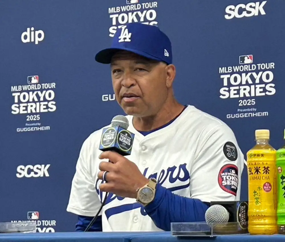 【画像・写真】「投げている球はメジャー級」ドジャース指揮官が阪神・才木を絶賛　3ラン佐藤輝も「素晴らしい」