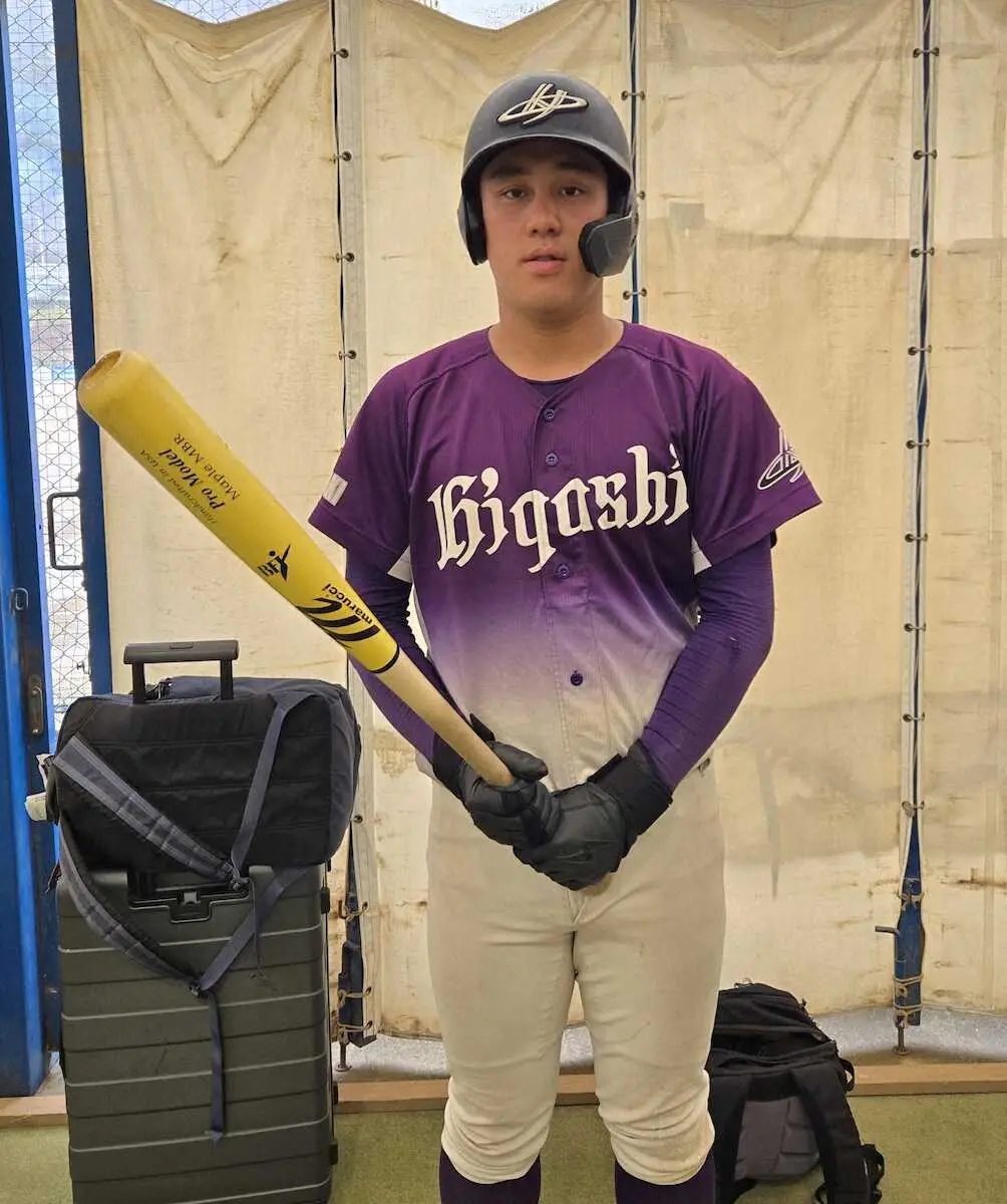 花巻東 先輩ドジャース・大谷から刺激 赤間はチームの勝利最優先も個人