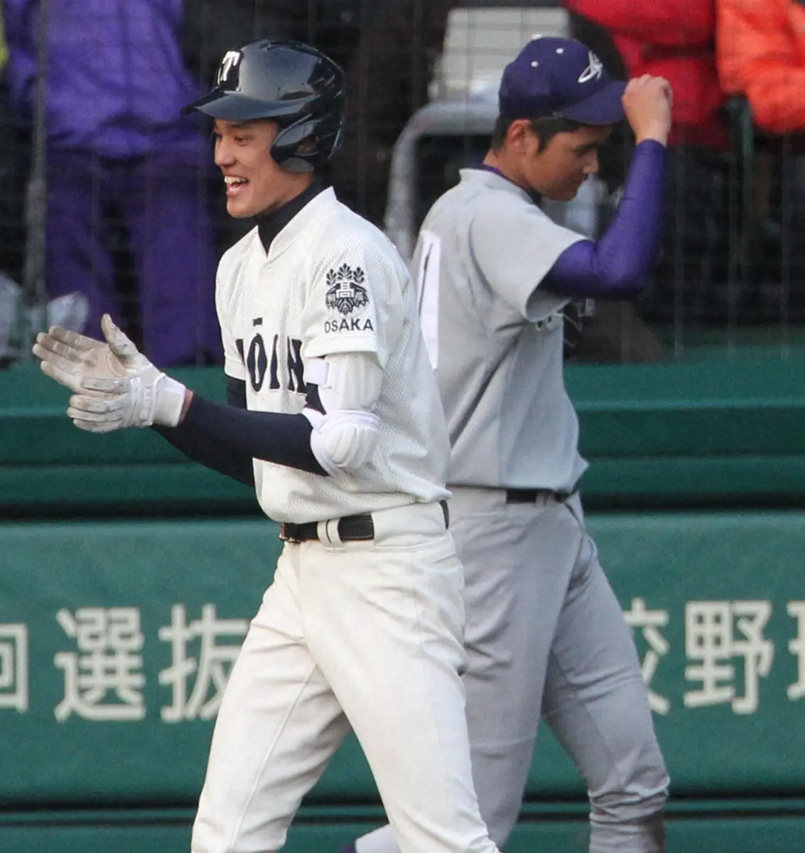 【画像・写真】【メジャーリーガーたちのセンバツ（1）】大谷翔平最後の甲子園は“二刀流”藤浪の前に無念　開幕日激突