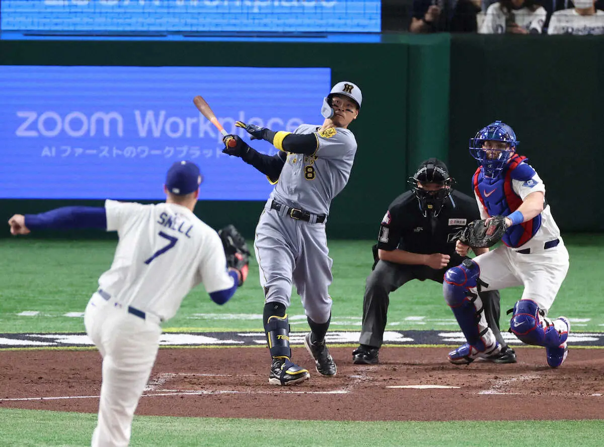 【画像・写真】「メジャーでまた対戦できたら」虎・佐藤輝に被弾のスネル“再戦”希望　阪神の応援は「例えるなら…」