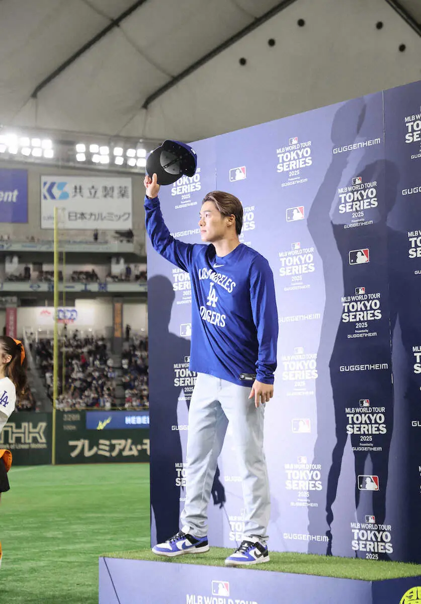 【画像・写真】山本由伸　初の開幕投手で白星「本当に最高の気持ち」ファンへ「ロサンゼルスでお待ちしています」