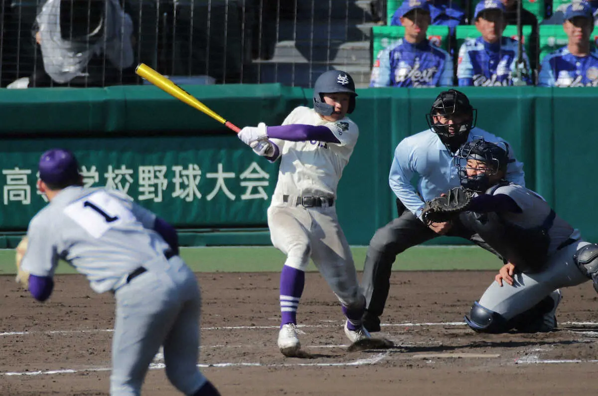 【画像・写真】【センバツ】米子松蔭・久白　コロナ禍の21年夏が“原点”…兄の背中追い聖地で躍動3安打