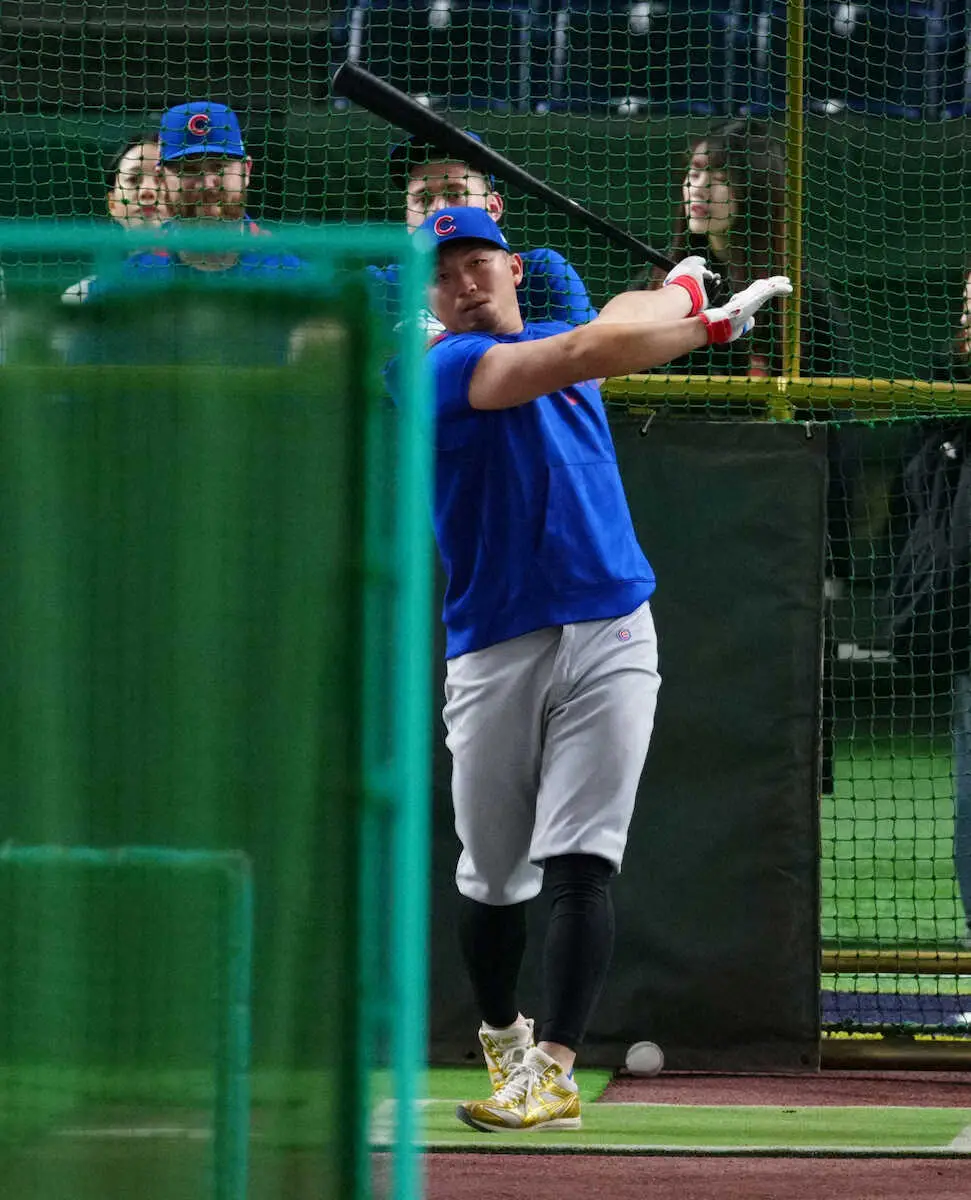 【画像・写真】カブス・鈴木誠也　レフトの大型ビジョンに直撃の超特大弾に球場どよめく
