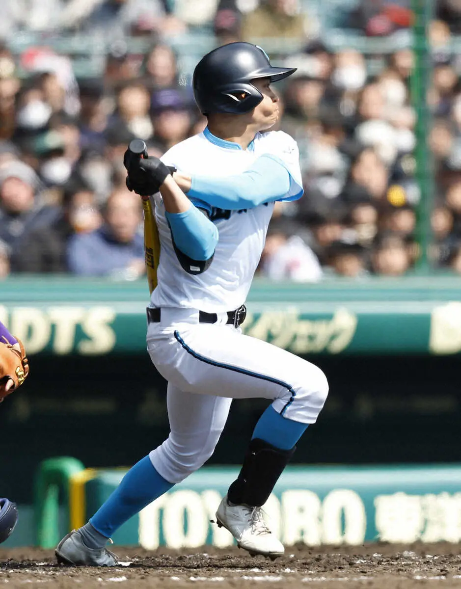 【画像・写真】【センバツ】山梨学院　3年連続初戦突破　3投手の継投で天理打線を相手に最少失点