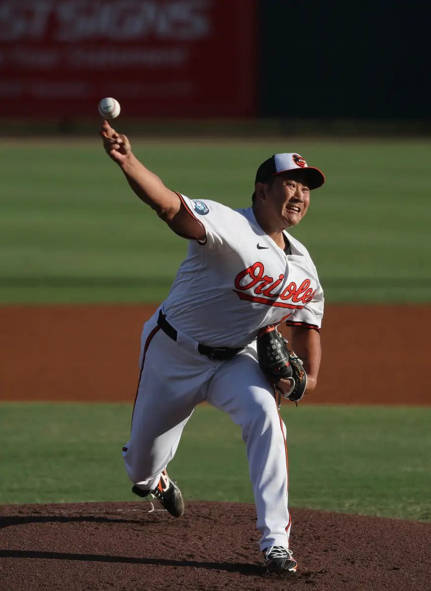 【画像・写真】オリオールズ・菅野は5回途中6安打5失点「打たれる時は日本でもこっちでも一緒」OP戦5戦目で初失点