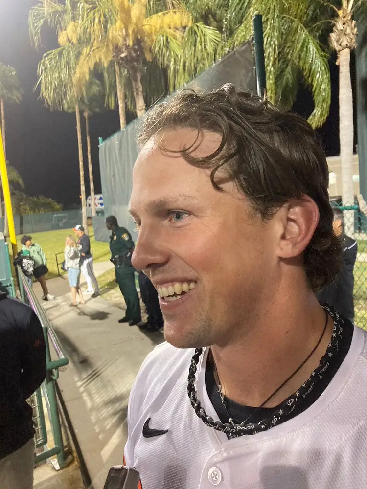 【画像・写真】オリオールズ正捕手ラッチマン「面白くクールな人」菅野の人間性絶賛　ゴルフの腕前も「本当にうまい」