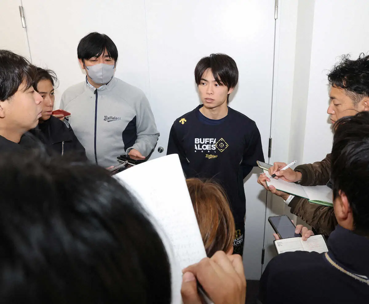 【画像・写真】オリックス・山岡泰輔　2軍合流「信頼を裏切ったことを深く反省」　オンカジ利用で活動自粛から復帰