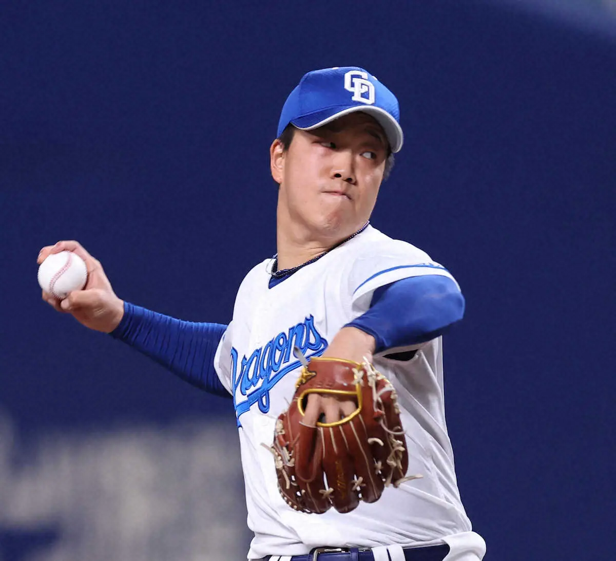 【画像・写真】中日・柳が「9番・DH」で驚きのスタメン　先発の高橋宏は投球に専念