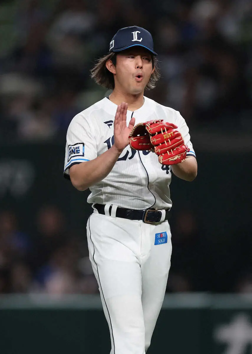 【画像・写真】西武　開幕投手の今井「無双」3回パーフェクト　最速157キロで4Kも「60～70点」と辛め自己採点