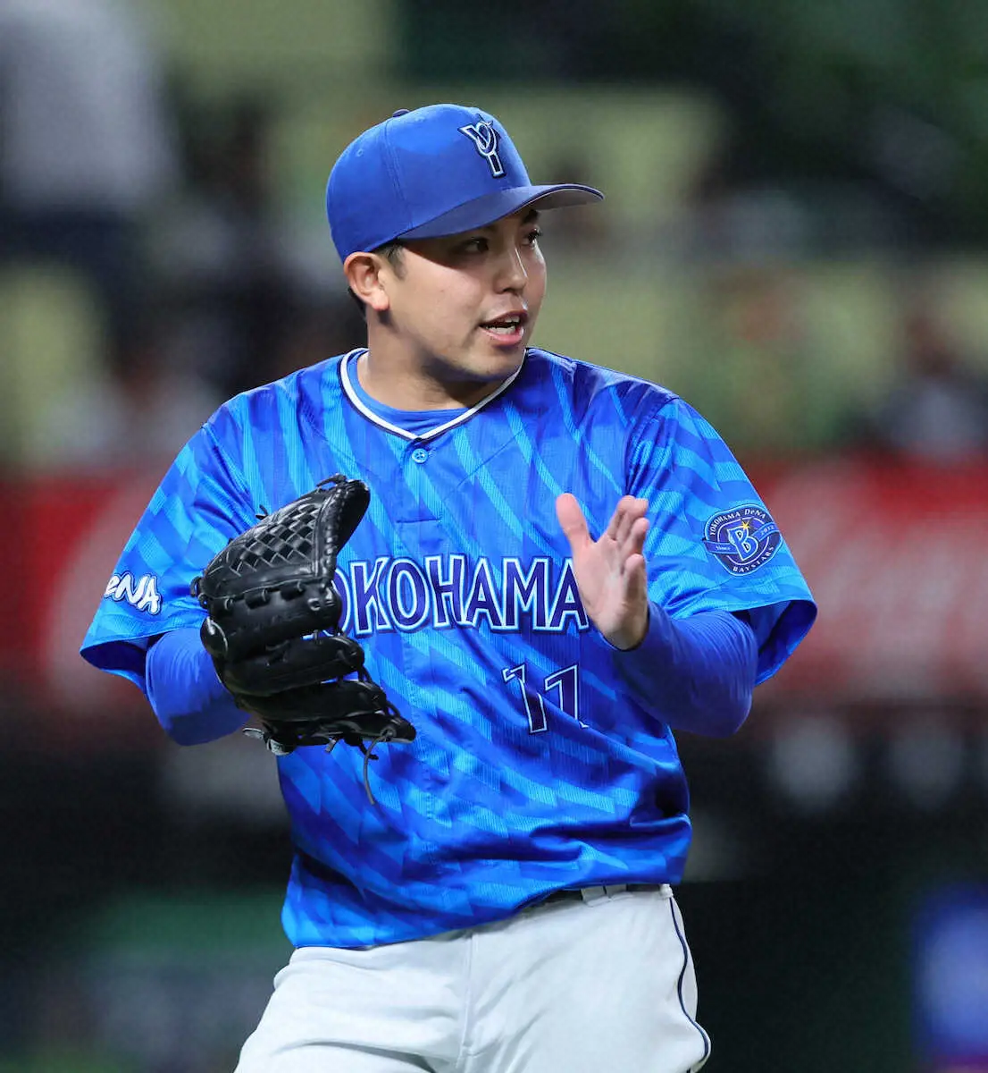 【画像・写真】DeNA・東　開幕へ万全5回無失点「ピンチでギアを上げ、出力も上がった。少しずつよくなっている」
