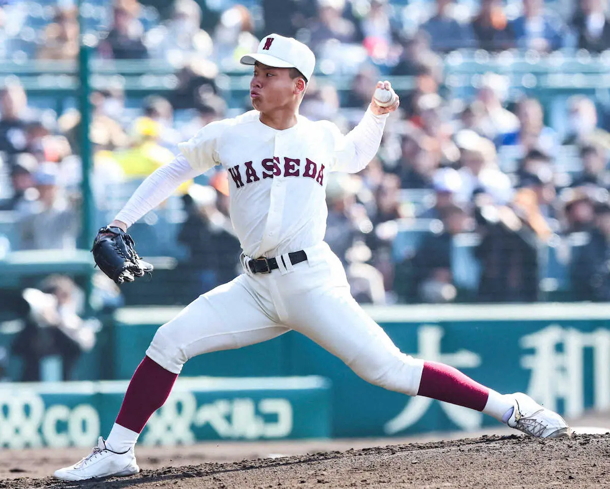 【画像・写真】【センバツ】早実101年ぶり高松商にリベンジ！令和の選抜初白星で史上2校目「4元号春夏勝利」達成