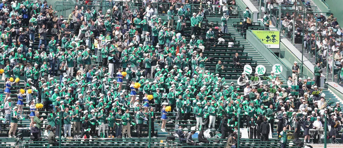 【画像・写真】【センバツ】2試合連続の「必殺仕事人」甲子園アルプス席に響いた！「鳥肌」「見事なトランペット」