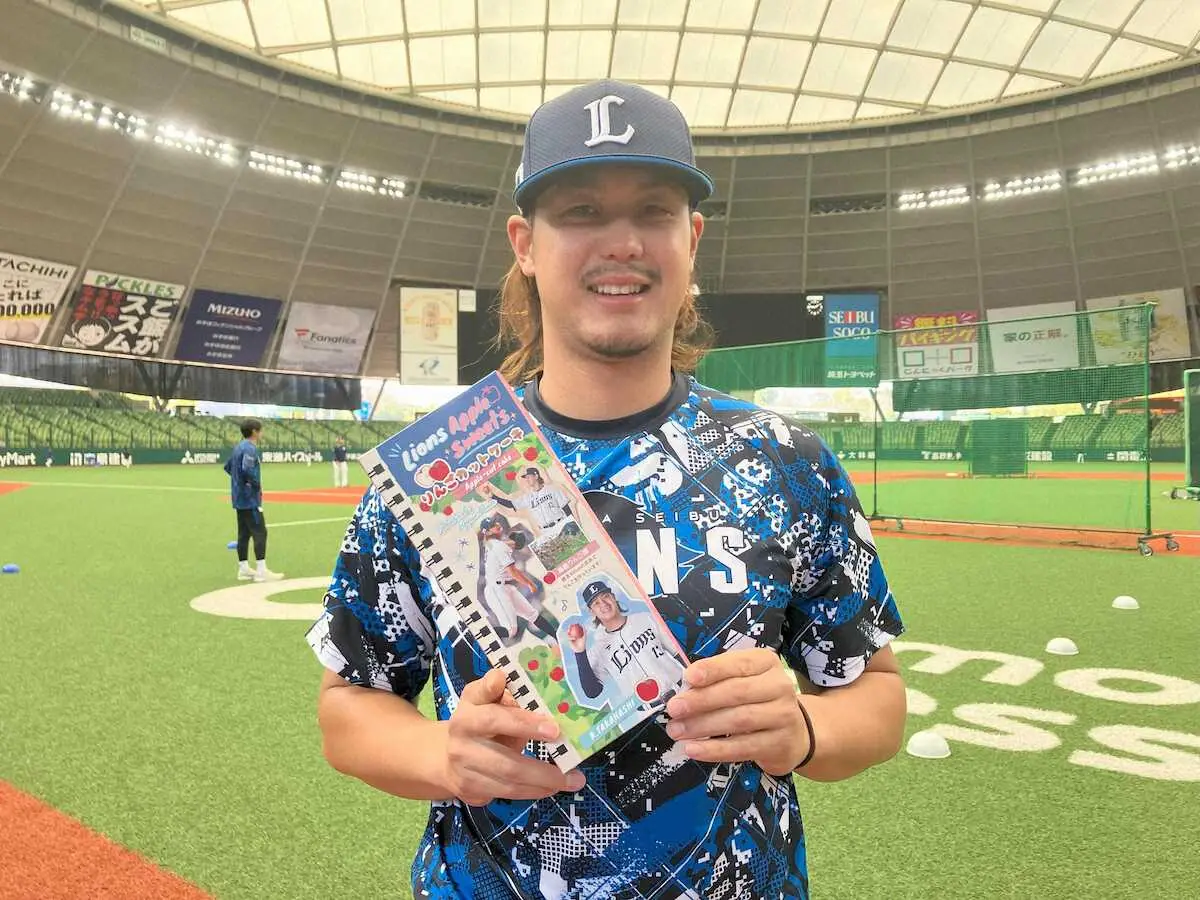 【画像・写真】西武　外崎＆高橋光の実家りんご園の味を販売　お菓子2種類を28日から