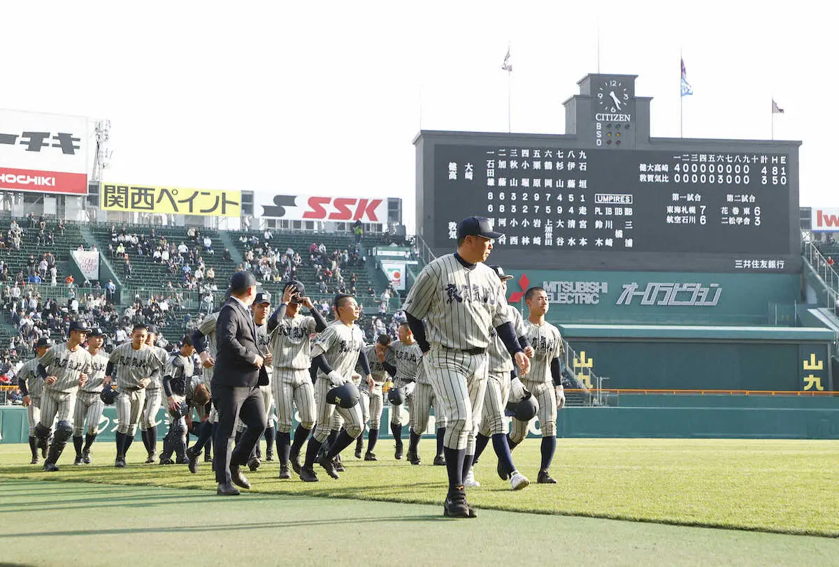 【画像・写真】【センバツ】敦賀気比　五十子が好救援も10年ぶりの8強入りを逃す