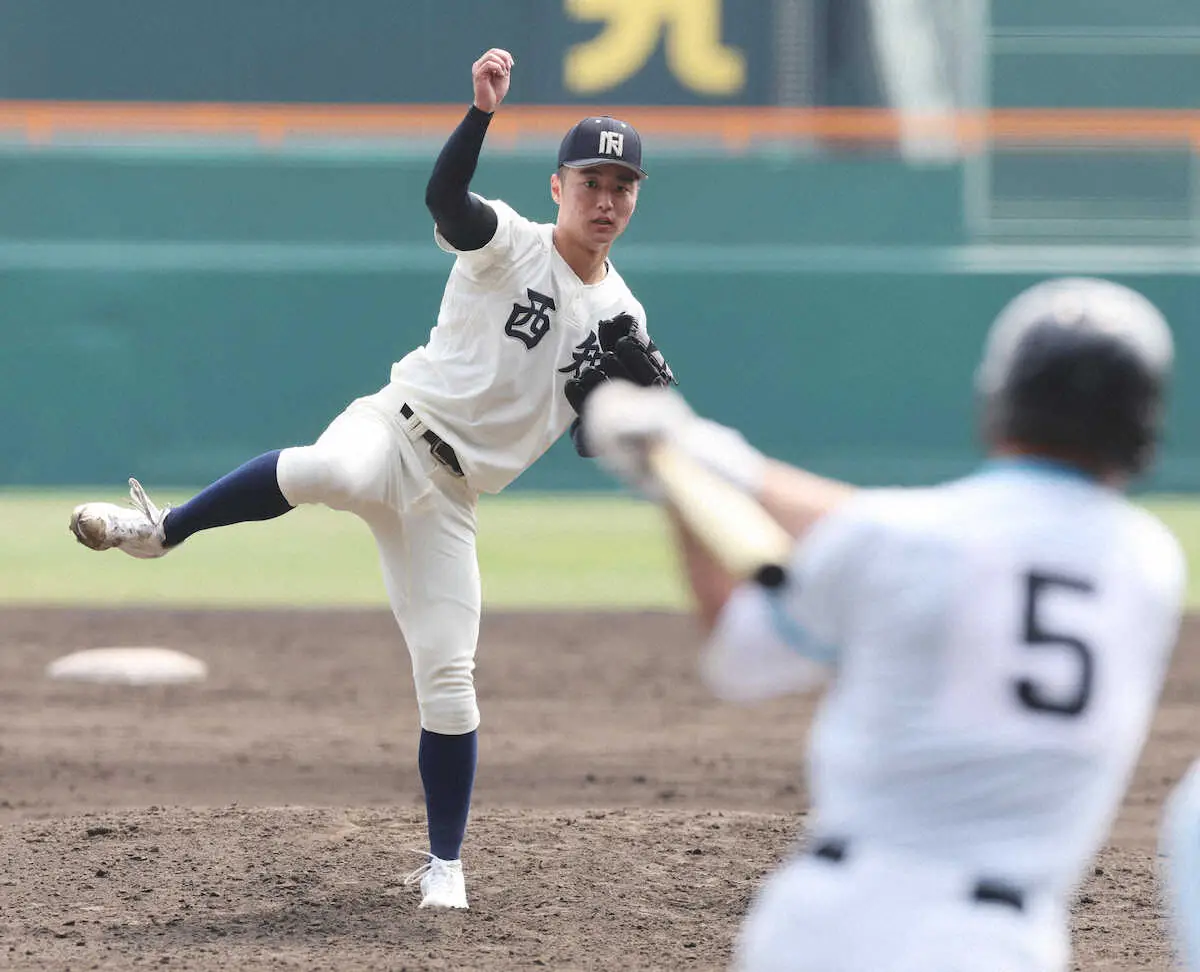 【画像・写真】【センバツ】西日本短大付・中野　2試合連続完投に「ピンチが多かったが、気持ちでは上回ろうと思った」