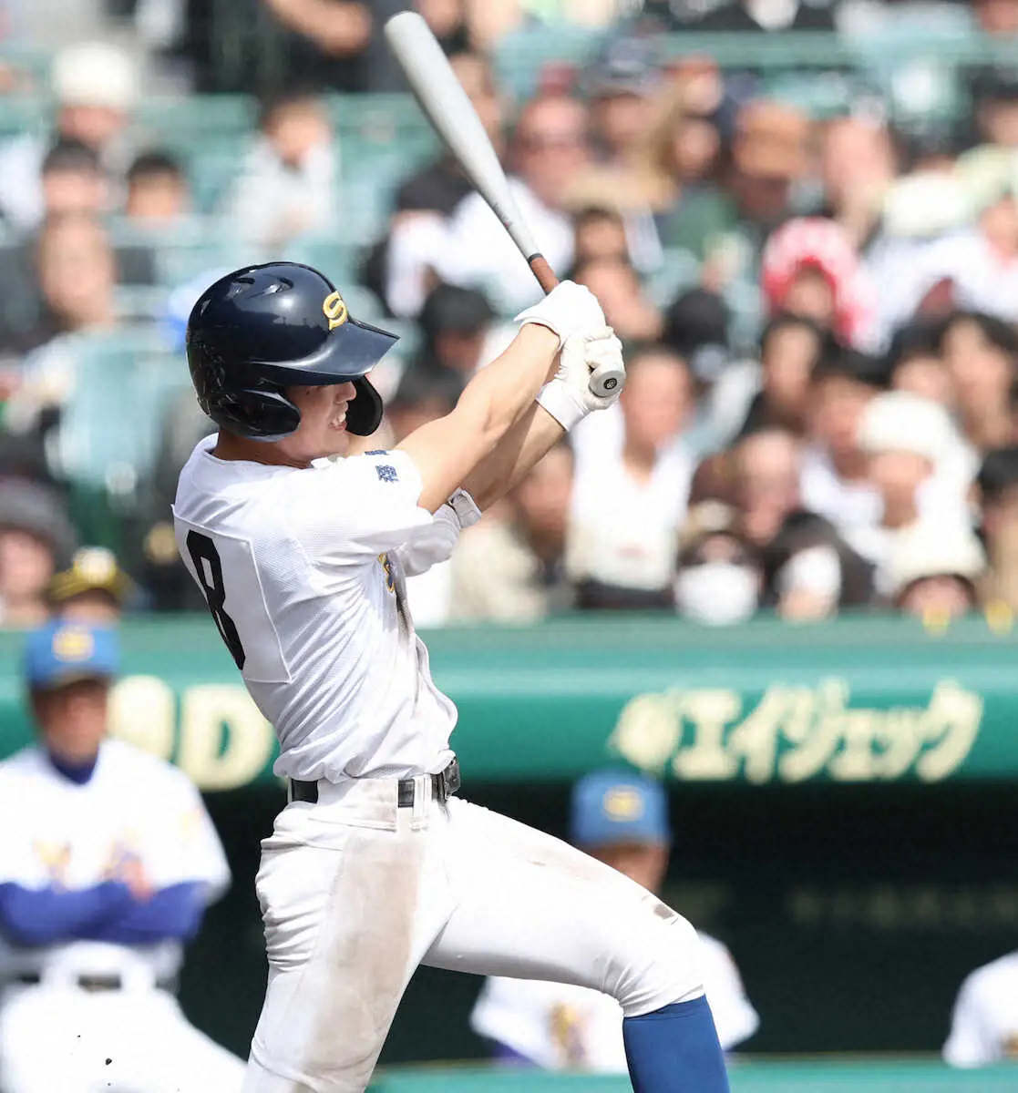 【画像・写真】【センバツ】聖光学院が12年ぶり8強！早実に逆転勝利　4番・竹内が3安打3打点　二塁・細谷も好守連発