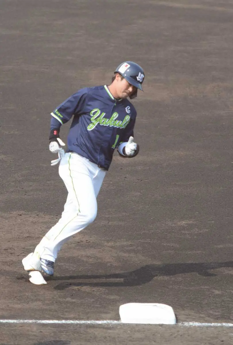 【画像・写真】【ファーム情報】ヤクルト・山田哲人が日本ハム戦で1号ソロ　「左手指腱の脱臼」から1軍復帰目指す