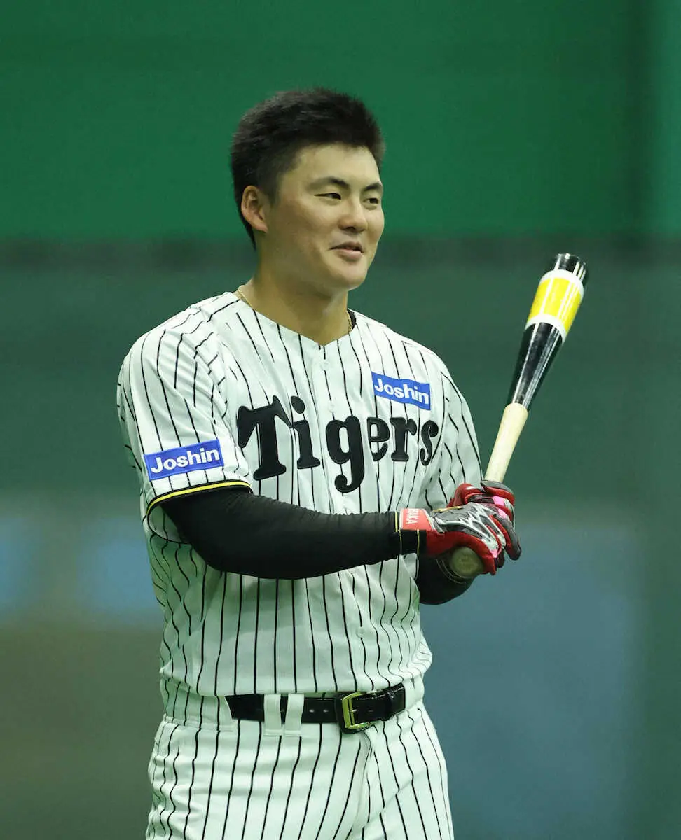 【画像・写真】【阪神・前川独占インタビュー（下）】VSメジャーで原点回帰「真っすぐを確実にはじき返すことが課題」