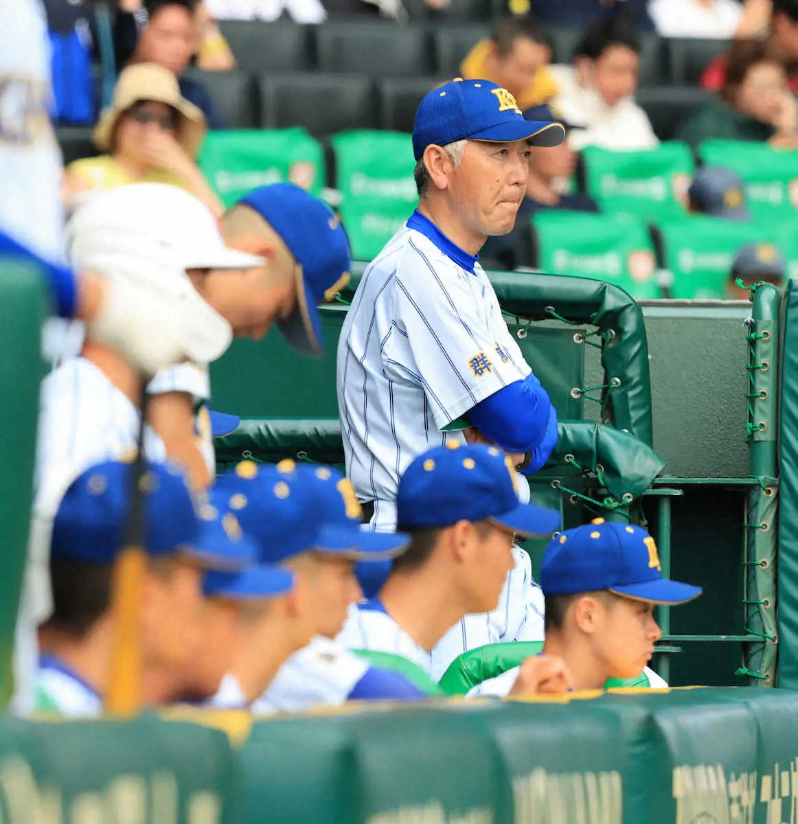 【画像・写真】【センバツ】健大高崎・青柳監督「力の差も十分思い知らされた。夏に向けてもう1度作り直したい」