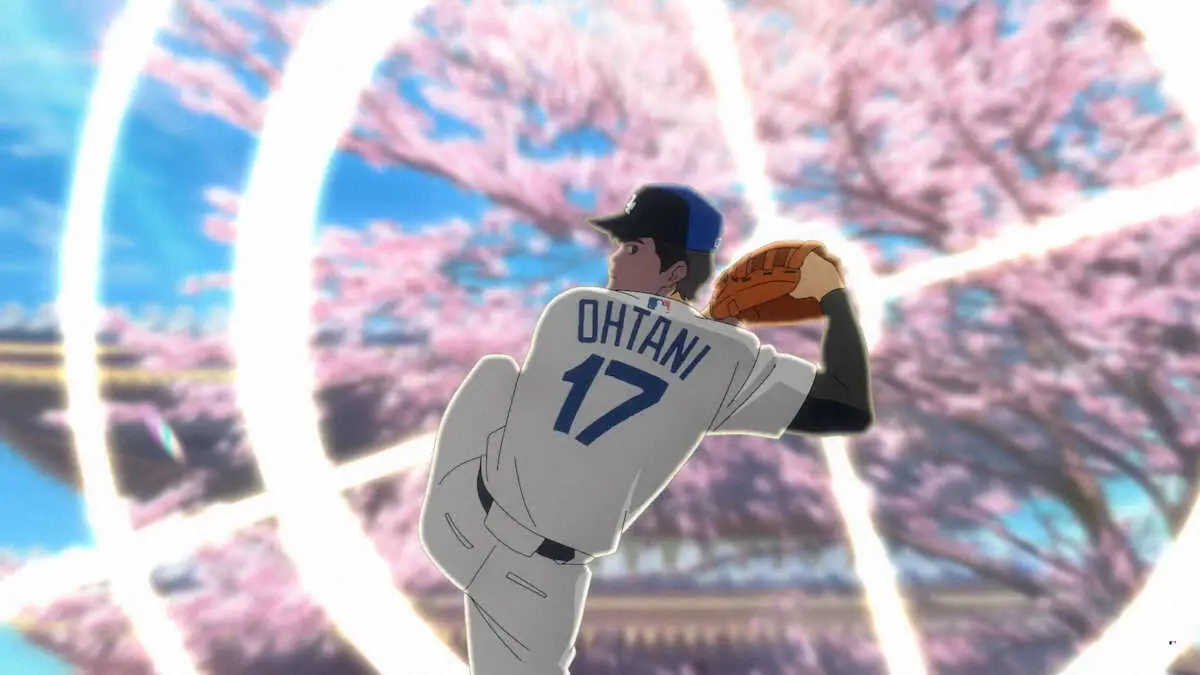 【画像・写真】ドジャース・大谷　アニメで早くも“二刀流”復帰！ワンピース制作者とMLBの共同制作動画