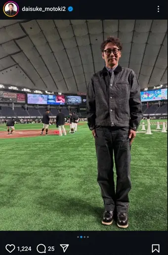 【画像・写真】激やせ！“もはや野球人というよりモデル”の声、元プロ野球選手の近影に「オシャレ」「スタイル良き」