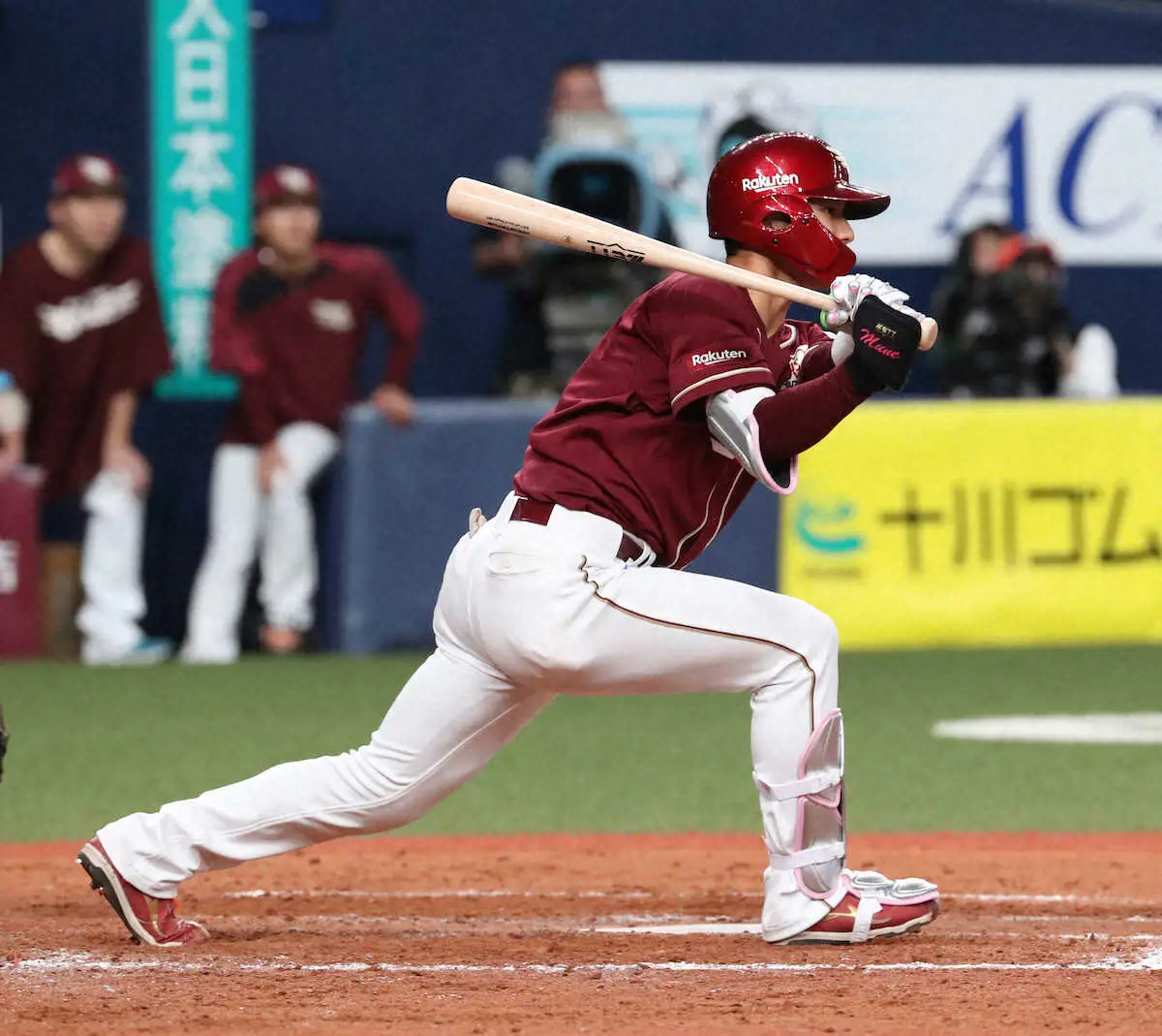 【画像・写真】楽天ドラ1・宗山　プロ初安打は値千金！同点適時打　宮城の前にノーヒットも…9回に意地
