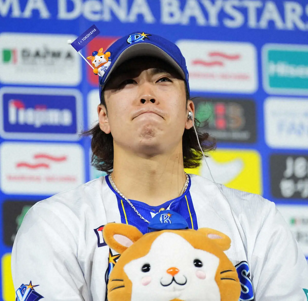 【画像・写真】DeNA　入江大生が涙の復活登板　昨年5月に右肩手術　「本当に興奮。緊張で押しつぶされそうだった」
