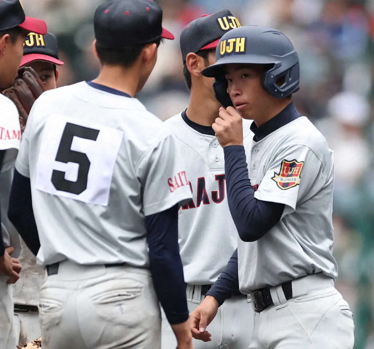 【画像・写真】【センバツ】浦和実・小野主将　歴史作った背番号「10」の“監督”「夏は日本一に」