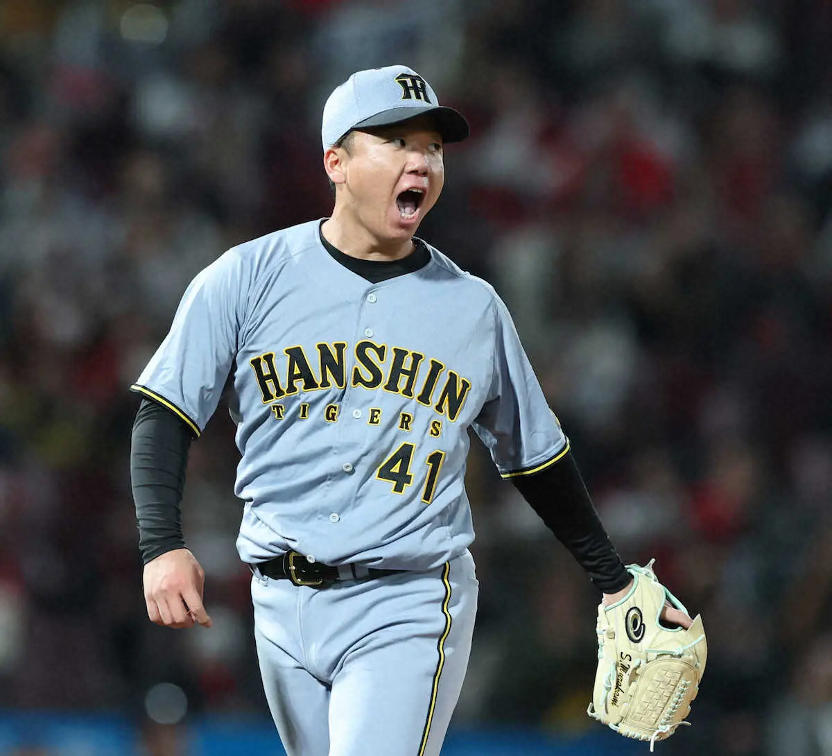 【画像・写真】阪神・村上　快投導いた坂本からの励ましの言葉　失意に暮れた昨年9月「おまえのせいだけじゃないよ」