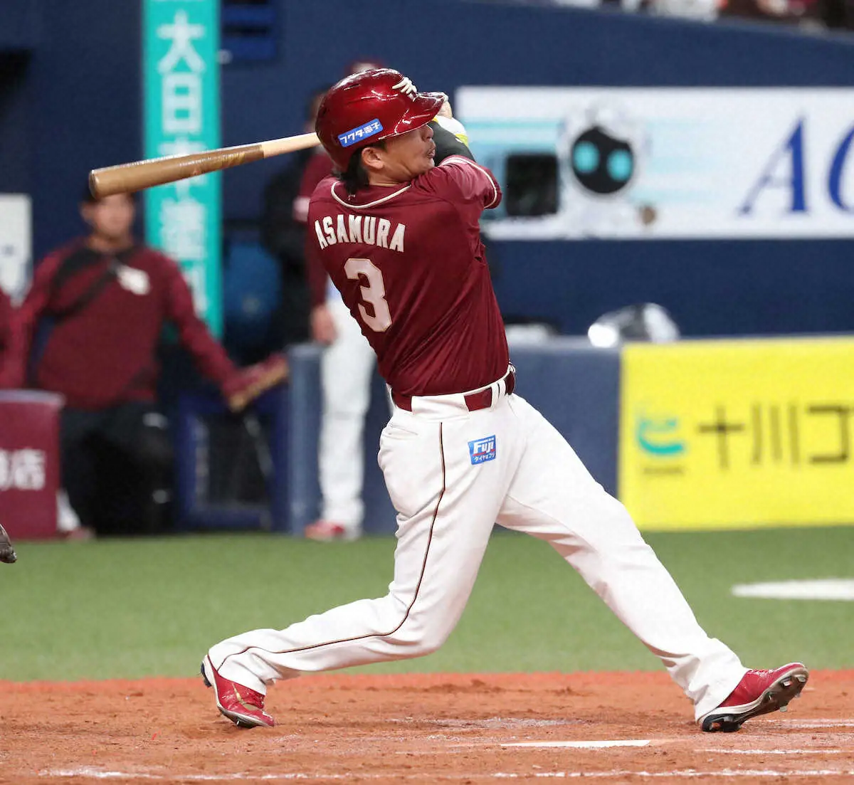 【画像・写真】楽天・浅村が今季初安打　平成生まれ初の通算2000安打まで残り35本