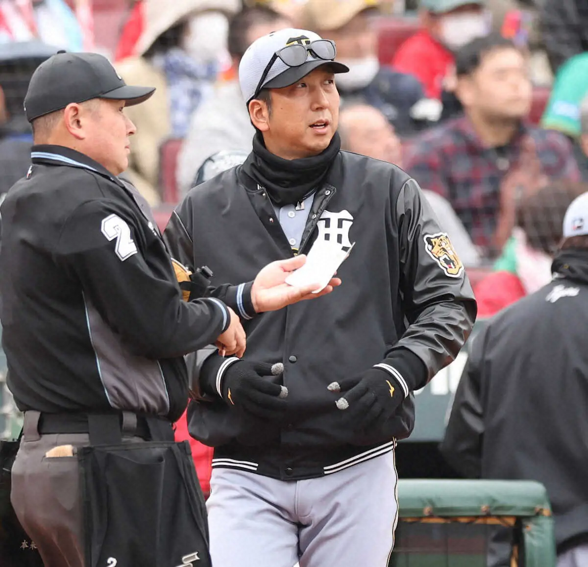 【画像・写真】阪神・藤川監督　石井2イニング起用の意図は？「そのへんは、はい」　乱調工藤に「そういう展開もある」