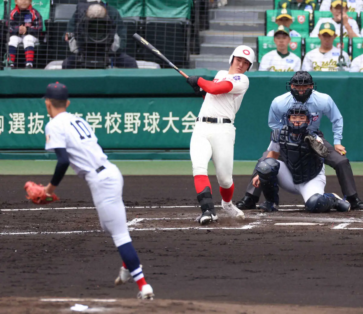 【画像・写真】【センバツ】智弁和歌山　決勝の初回は三者凡退、横浜に先制許す　準決勝までは4試合連続で初回に先制も