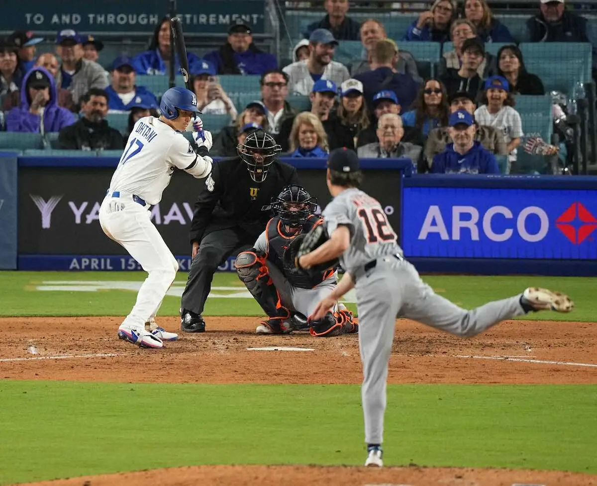 【画像・写真】前田健太「完全に力みました」大谷翔平にストレートの四球で「きちんと勝負したかった。申し訳ない」