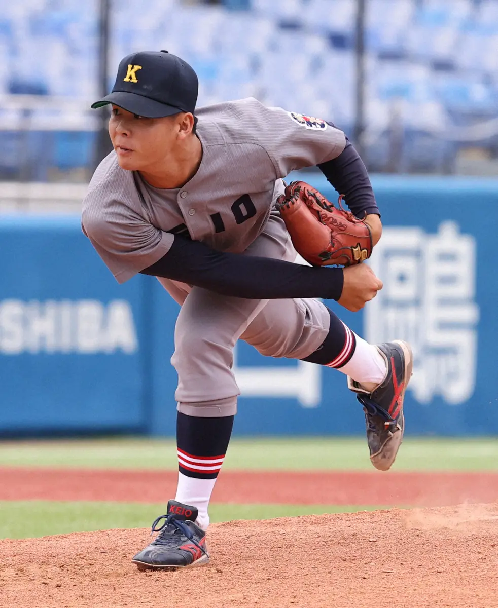 【画像・写真】慶大の外丸、渡辺和の2本柱はリーグ戦に向け順調調整　堀井監督「この2人に頑張ってもらう」