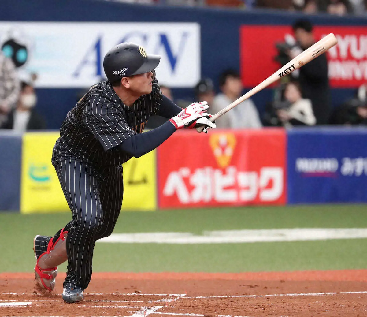 【画像・写真】二重の喜び！　オリックス・福永奨　母校・横浜の選抜優勝に自身はプロ初打点「最高です」
