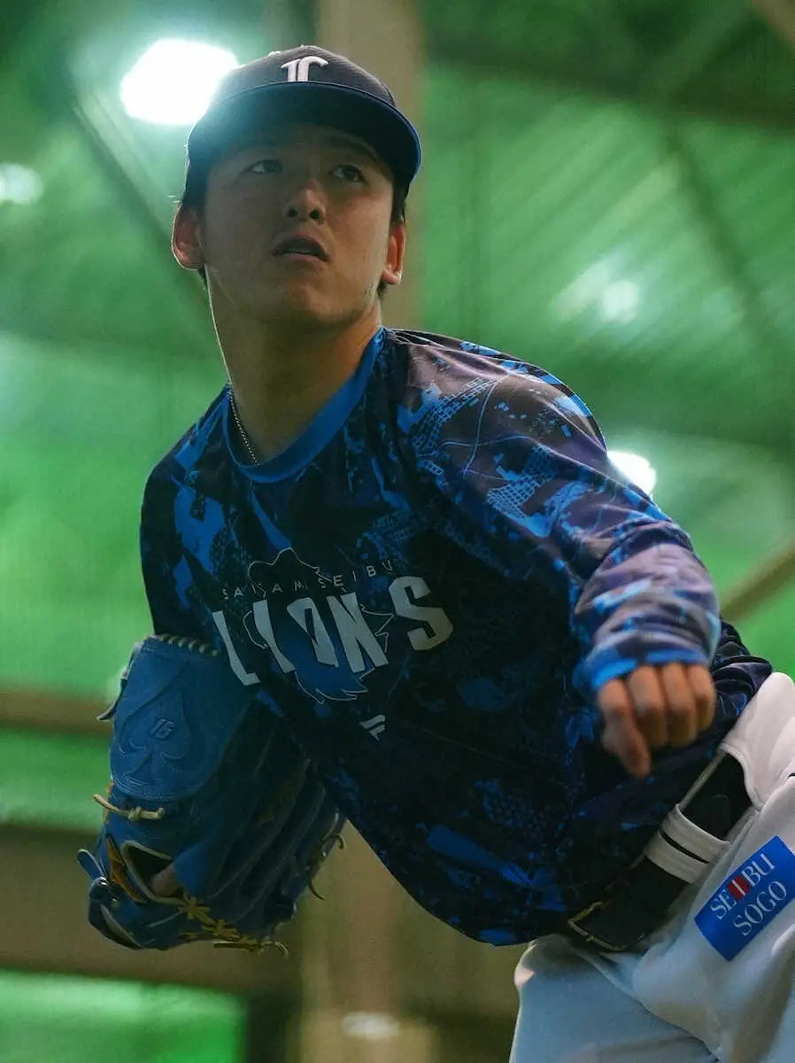 【画像・写真】「雨男」西武・隅田がスライド登板「僕が開幕させられるように」西口監督に初勝利を