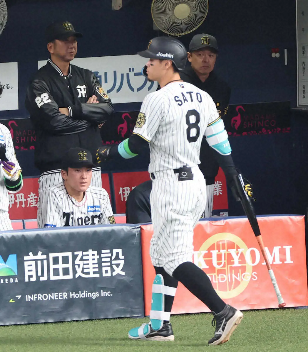 【画像・写真】阪神・藤川監督　不振の輝は責めず「本人の中でまた明日に向かって立ち向かうと思う」