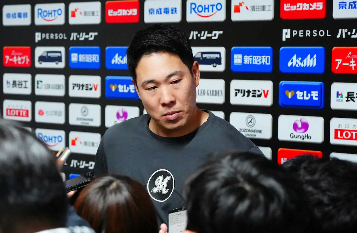 【画像・写真】【隠しマイク】ロッテ・西野　次戦も半袖かと聞かれ「何で今ごろ、そこがフォーカスされるんすか」