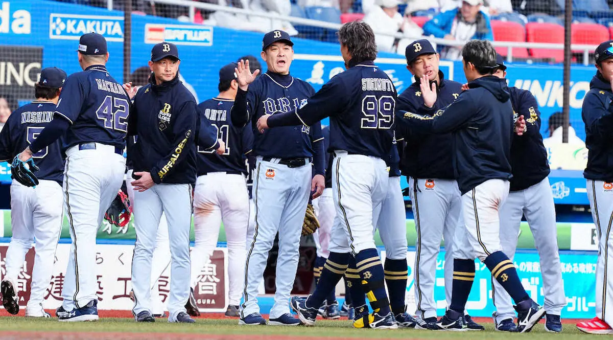 【画像・写真】オリックス・岸田監督「大きいですね。接戦を取れたのが大きい」苦手ロッテ相手に接戦制す