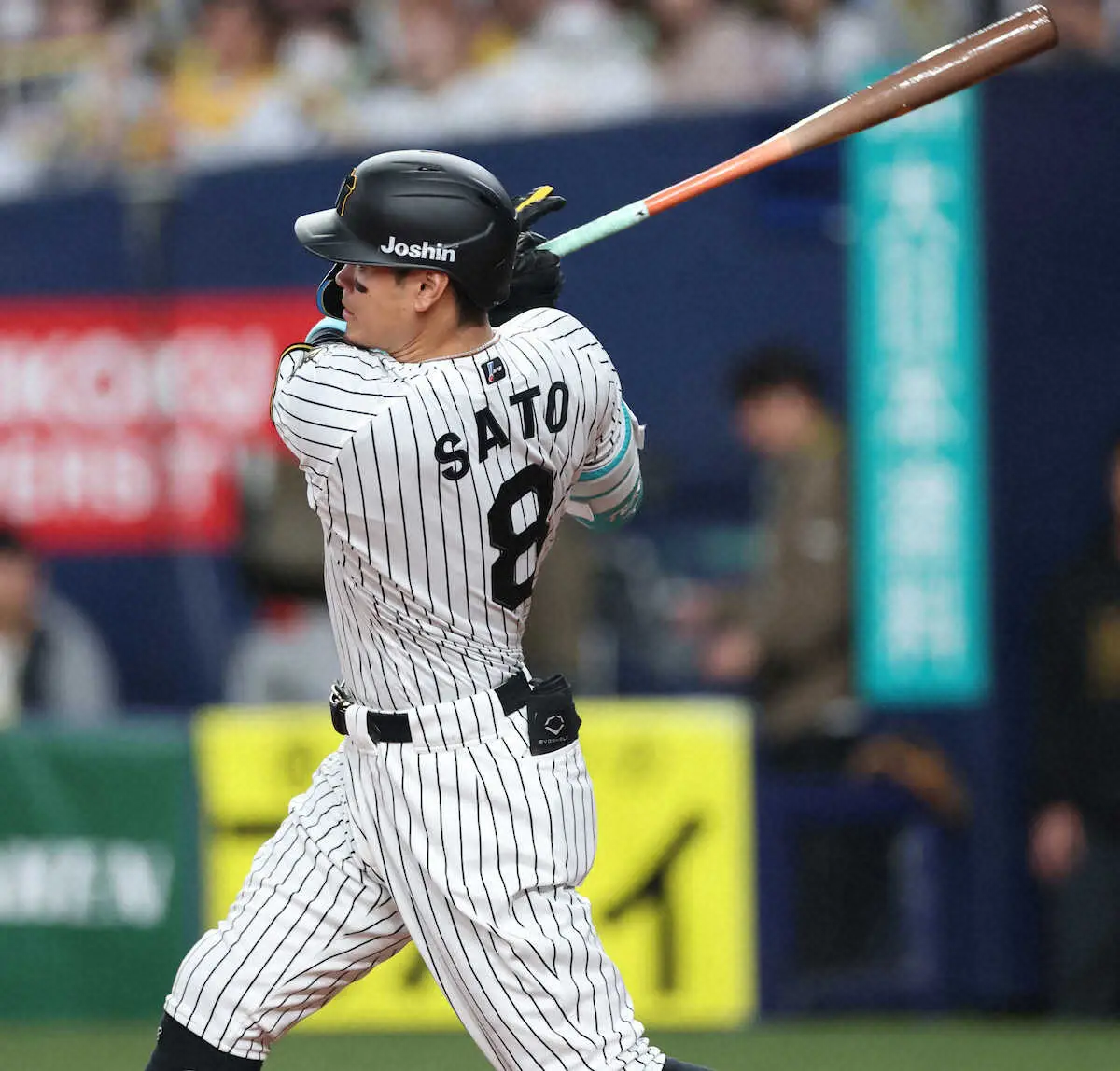 【画像・写真】阪神・輝　逆襲マルチや　開幕戦以来17打席ぶり快音　「2本出たので、またいいイメージを持って」